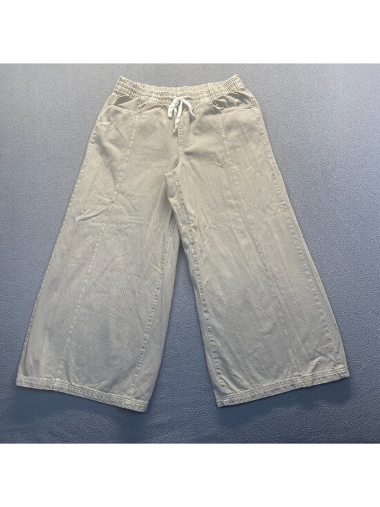 Universal Thread Pants - Women's High-Rise Drawstring Wide Leg Relaxed Fit Size XL Pockets